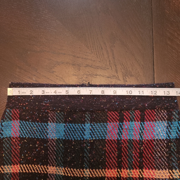 Vibrant Plaid Pencil Mini Skirt: Anthropologie - Cecilia Prado - Picture 9 of 11
